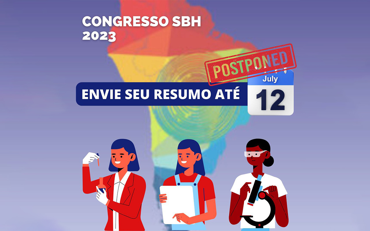 Congresso 2023 Prorrogado O Prazo Para Envio De Trabalhos 1207 Sociedade Brasileira De 1580